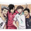 1 haikyuu captains ujang kilong - Anime Tapestry UK Store