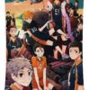 1 haikyuu karasuno team janic tilton 1 - Anime Tapestry UK Store