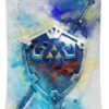 1 hylian shield artwork big mall - Anime Tapestry UK Store