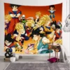 2024 New Dragon Ball Tapestry Hanging Party Photography Wall Hanging Goku Beach Room Decor Cloth Carpet 13 - Anime Tapestry UK Store