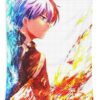 5 my hero academia todoroki shouto shirley k roman - Anime Tapestry UK Store