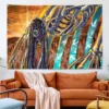 Anime Wall Art Tapestry Attack On Titan Fabric Heavy Cloth Background Design Hanging Picture Flag Room 11 - Anime Tapestry UK Store