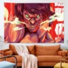Anime Wall Art Tapestry Attack On Titan Fabric Heavy Cloth Background Design Hanging Picture Flag Room 14 - Anime Tapestry UK Store