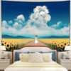 AnimeGirlWithSunflowerTapestryMC1 130x - Anime Tapestry UK Store