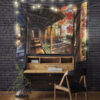 AutumnHouseTapestryMC 130x - Anime Tapestry UK Store