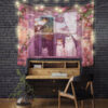 CatOnTheWindowTapestryMC 130x - Anime Tapestry UK Store