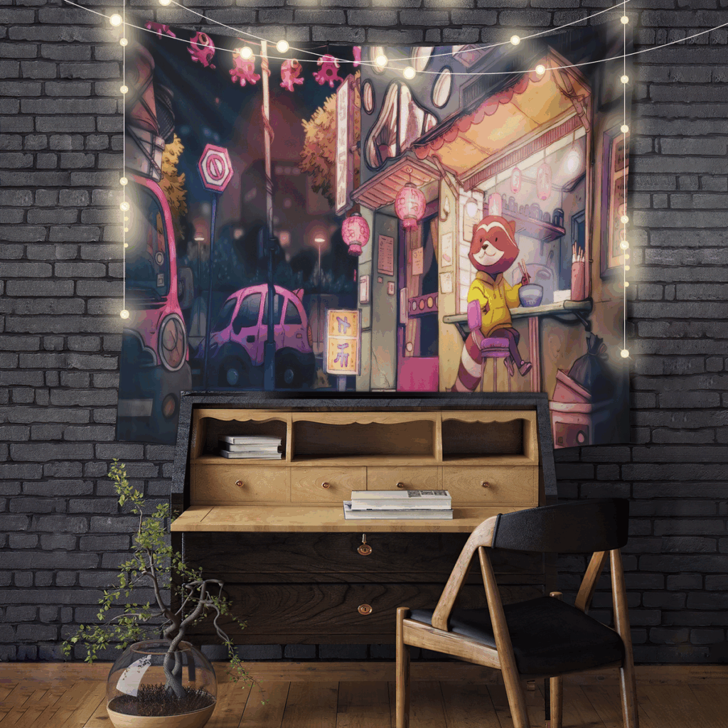 Chill Lofi Anime - Anime Tapestry UK Store