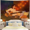 ChillLofiGirlWithCatTapestryMC1 1200x - Anime Tapestry UK Store