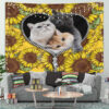 Cute Cat SunflowerZipperTapestryMockup2 1200x - Anime Tapestry UK Store