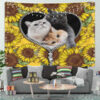 Cute Cat SunflowerZipperTapestryMockup2 130x - Anime Tapestry UK Store