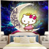 CuteHelloKittyMoonAndBackTapestryMC1 1200x - Anime Tapestry UK Store