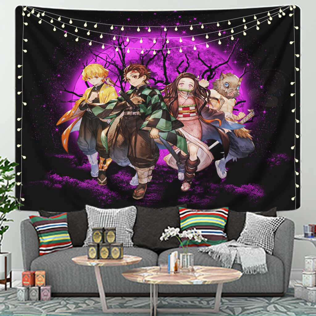 Demon Slayer Team Pink - Anime Tapestry UK Store