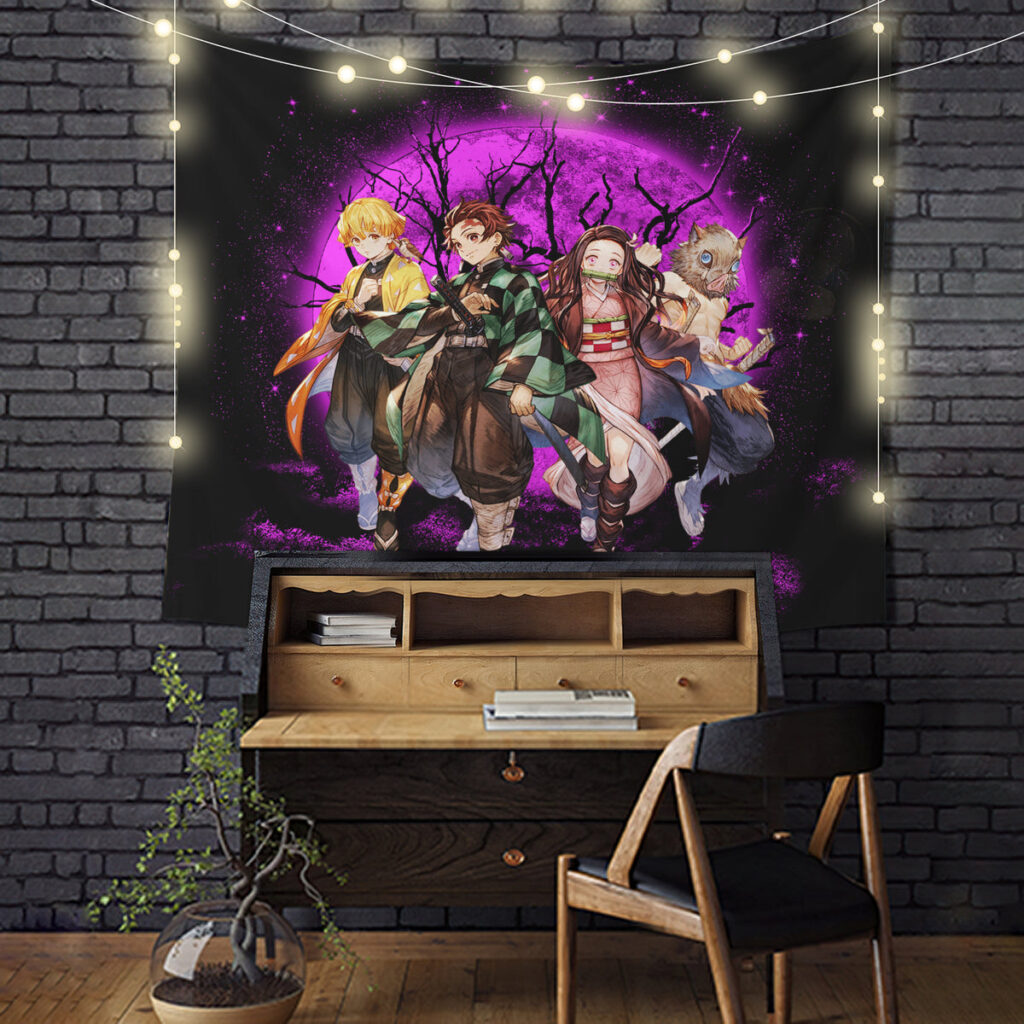 Demon Slayer Team Pink - Anime Tapestry UK Store