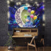 EeyoreMoonAndBackTapestryMC 130x - Anime Tapestry UK Store