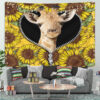 GiraffeSunflowerZipperTapestryMC2 1200x - Anime Tapestry UK Store