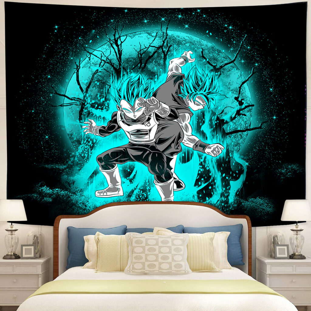 Goku Vegeta - Anime Tapestry UK Store