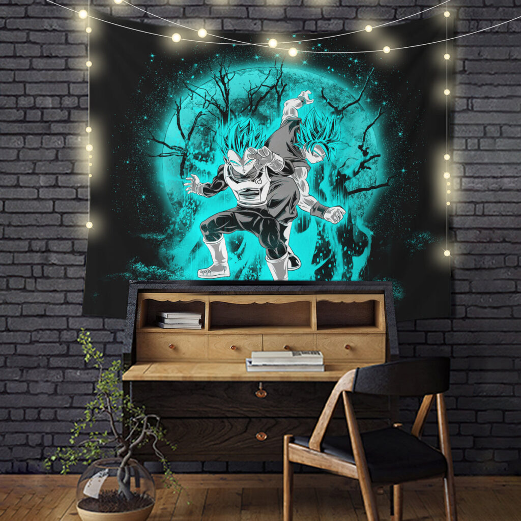 Goku Vegeta - Anime Tapestry UK Store
