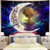 GrootBabyMoonAndBackTapestryMC1 1200x - Anime Tapestry UK Store