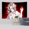 Japanese Anime Tapestry Wall Hanging Hippie Room Decor Demons Slayer Anime Cloth Wall Tapestry Bedroom Background 5 - Anime Tapestry UK Store