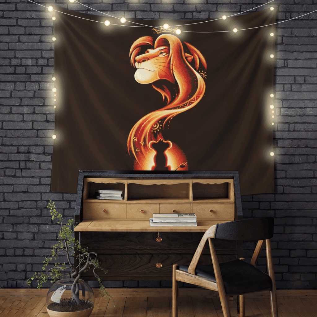 Lion King Simba - Anime Tapestry UK Store