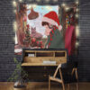 LofiBoyStudyTapestryMC 1200x - Anime Tapestry UK Store