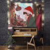 LofiBoyStudyTapestryMC 130x - Anime Tapestry UK Store
