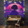 LofiChillKidTapestryMC 1200x - Anime Tapestry UK Store