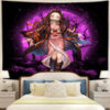 Nezuko MoonlightTapestryMC1 130x - Anime Tapestry UK Store