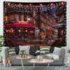 ParisLeHibouCafeTapestryMockup2 130x - Anime Tapestry UK Store