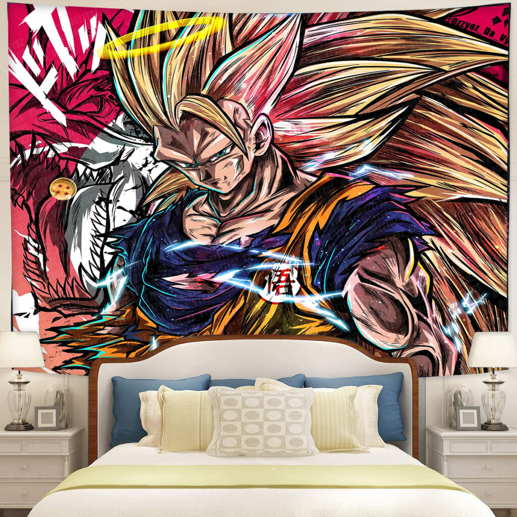 SS3 GOKU - Anime Tapestry UK Store