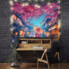 SakuraGirlTapestryMC 1200x - Anime Tapestry UK Store