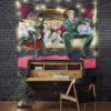 SpyXFamilyLoidYorAndAnyaTapestrysafezone2 1200x - Anime Tapestry UK Store