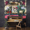 SpyXFamilyLoidYorAndAnyaTapestrysafezone2 130x - Anime Tapestry UK Store