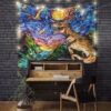StarryNightDinasorTapestryMC 1200x - Anime Tapestry UK Store
