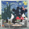 StarryNightMickeyLoveTapestryMC2 1200x - Anime Tapestry UK Store