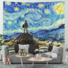 StarryNightthe legend of zeldaTapestryMC2 1200x - Anime Tapestry UK Store
