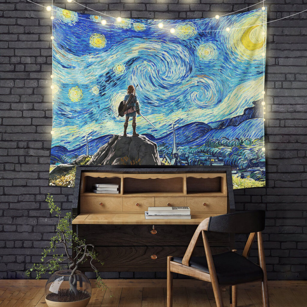 StarryNightthe legend of - Anime Tapestry UK Store