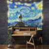 StarryNightthe legend of zeldaTapestryMC 130x - Anime Tapestry UK Store