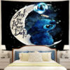 StitchLoveMoonandBackTapestryMC1 1200x - Anime Tapestry UK Store