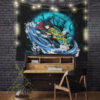 Tomioka Giyuu MoonlightTapestryMC 130x - Anime Tapestry UK Store