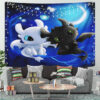 Toothless Light Fury Night FuryTapestryMC2 1200x - Anime Tapestry UK Store