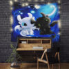 Toothless Light Fury Night FuryTapestryMC 1200x - Anime Tapestry UK Store