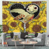 TurtleSunflowerZipperTapestryMC2 1200x - Anime Tapestry UK Store