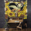 TurtleSunflowerZipperTapestryMC 130x - Anime Tapestry UK Store