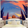 UptoTheSkyLofiTapestryMC1 1200x - Anime Tapestry UK Store