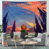 UptoTheSkyLofiTapestryMockup2 130x - Anime Tapestry UK Store