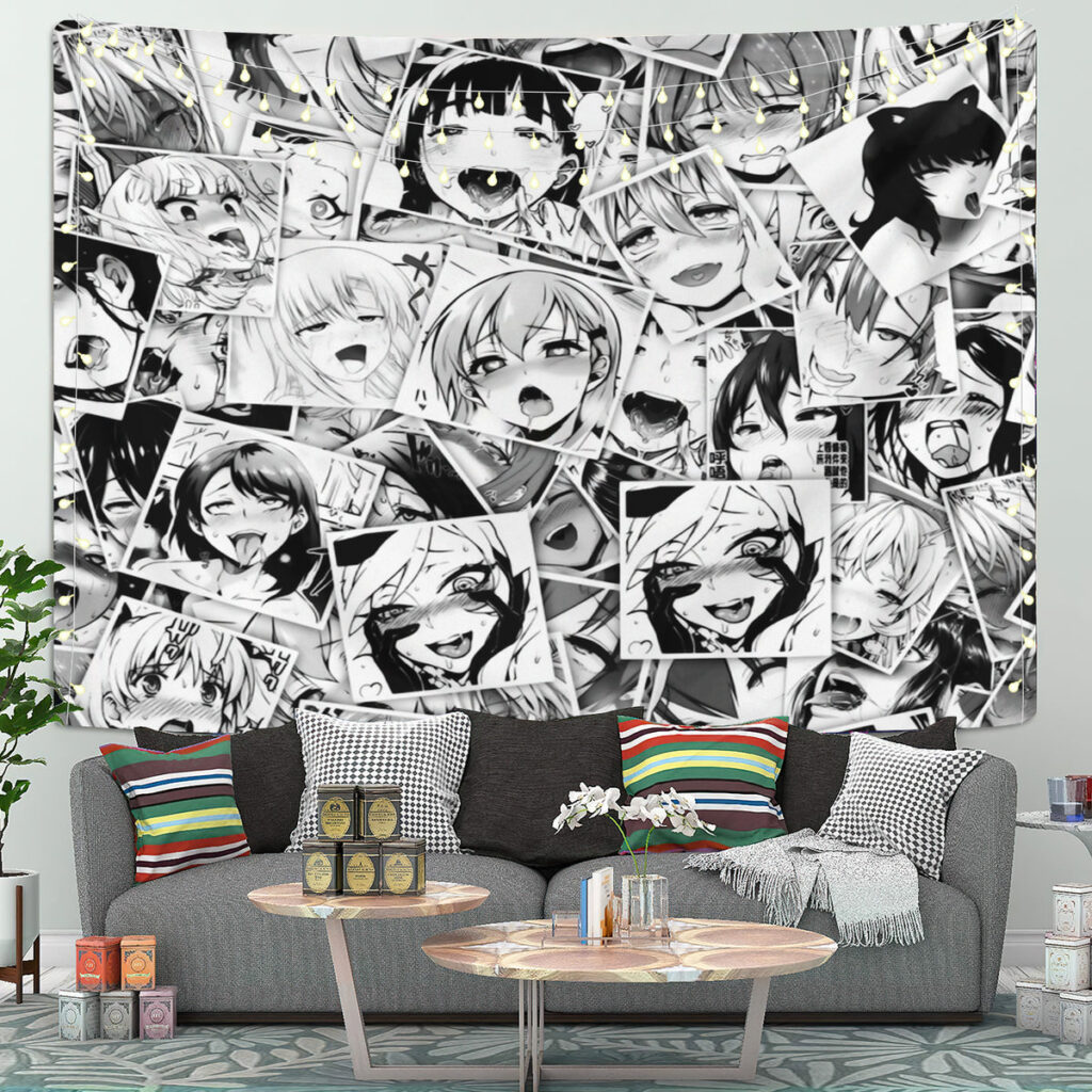 ahegaoTapestryMC2 e3acf822 ed2c 4456 979d - Anime Tapestry UK Store
