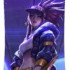 akali kda katsu shirai - Anime Tapestry UK Store