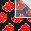 akatsuki clouds red tapestries 2 - Anime Tapestry UK Store
