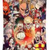 all heroes purwa dew - Anime Tapestry UK Store